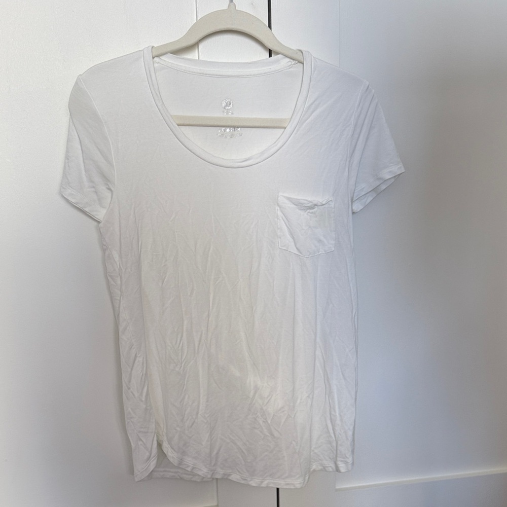 Nursing Kindred Bravely white tee shirt